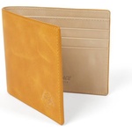 Thumbnail LEATHER BILLFOLD WALLET YELLOW one color