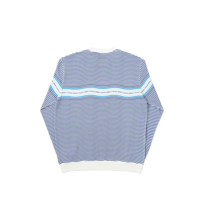 Thumbnail WAVEY STRIPE CREW NAVY one color