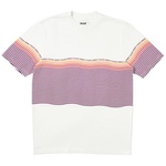 Thumbnail WAVEY STRIPE T-SHIRT ORANGE / WHITE one color