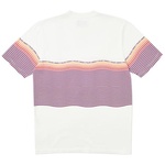 Thumbnail WAVEY STRIPE T-SHIRT ORANGE / WHITE one color