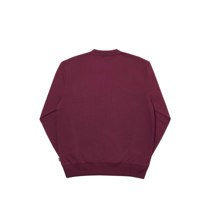 Thumbnail BASICALLY A CREW BURGUNDY one color