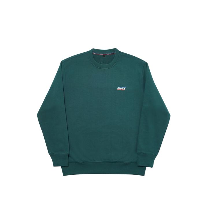 Thumbnail BASICALLY A CREW DARK GREEN one color