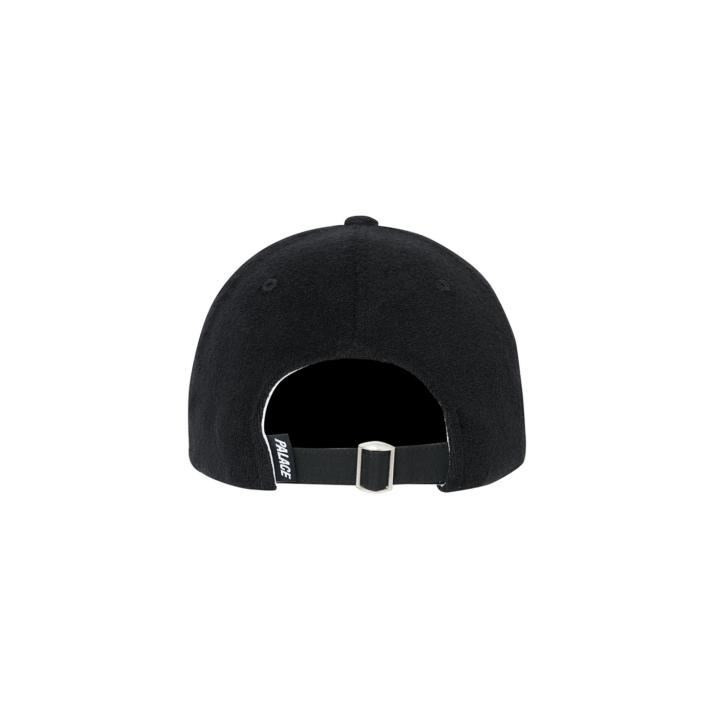 TOWELLING 6-PANEL BLACK one color