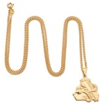 Thumbnail TRI-SNAKE PENDANT GOLD one color