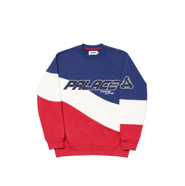 Thumbnail SIGN DAS WAVER CREW BLUE / WHITE / RED one color