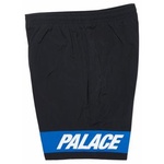 Thumbnail SIDE SHORT BLACK / BLUE one color