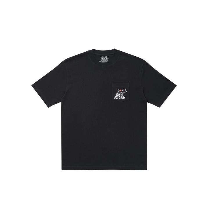 PEACE POCKET T-SHIRT BLACK one color