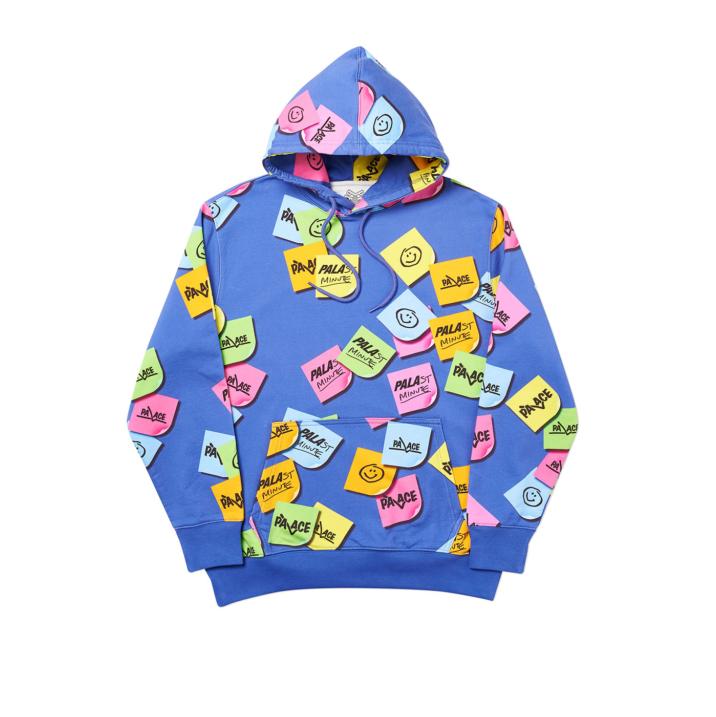 Thumbnail PALAST MINUTE AOP HOOD BLUE one color
