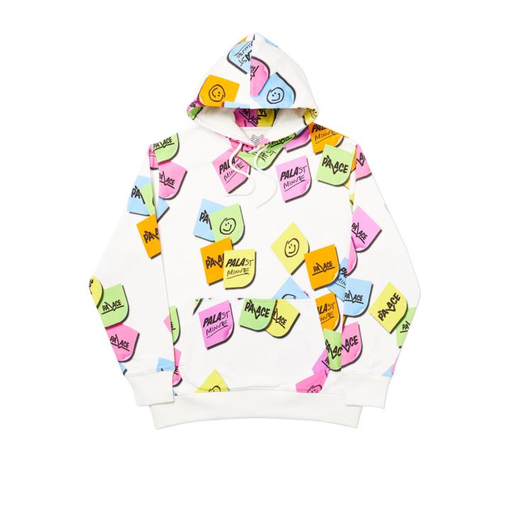 Thumbnail PALAST MINUTE AOP HOOD WHITE one color