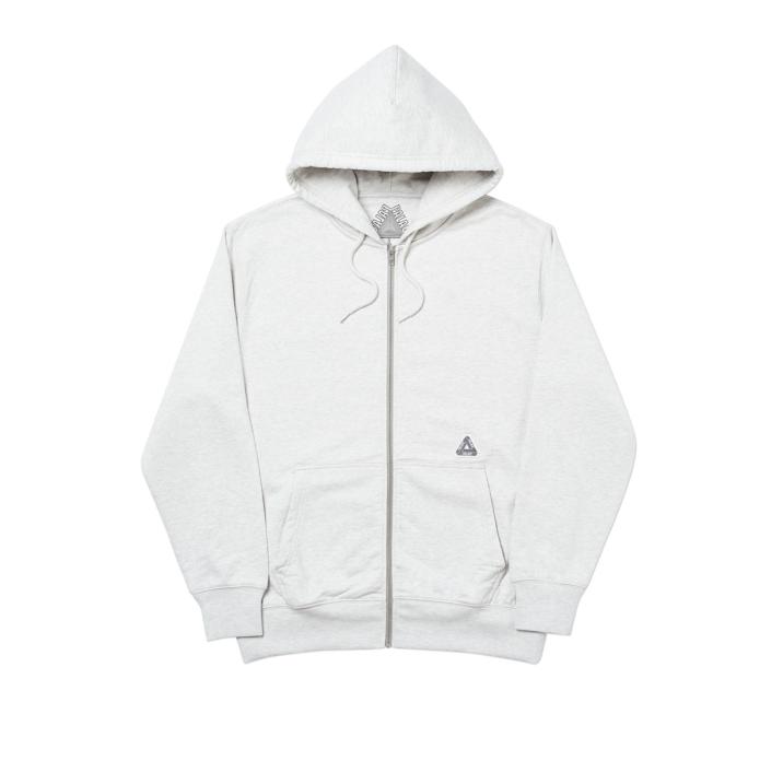 Thumbnail SOFAR ZIP HOOD LIGHT GREY MARL one color