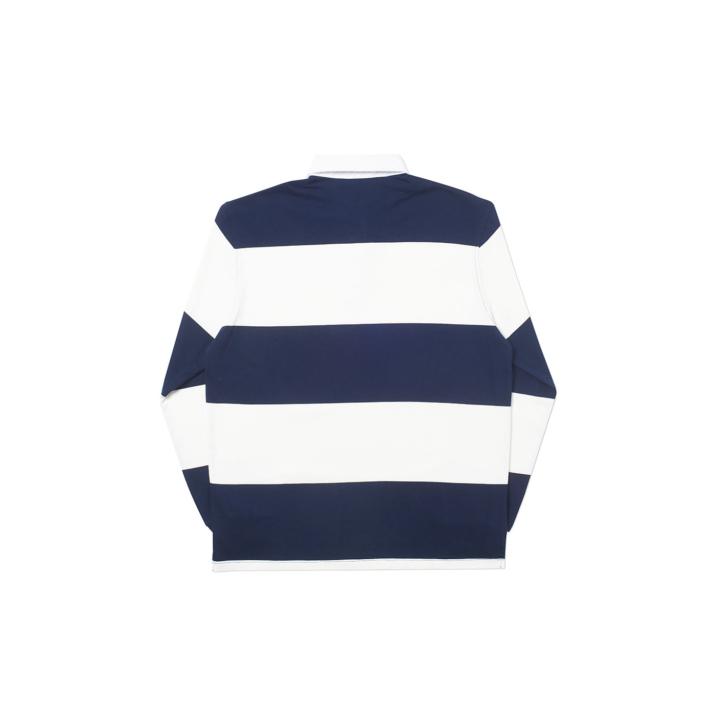 STRIPED RUGBY NAVY / WHITE one color
