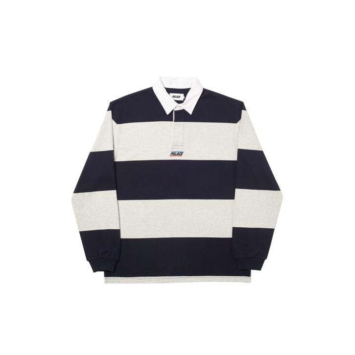 Thumbnail STRIPED RUGBY BLACK / GREY one color