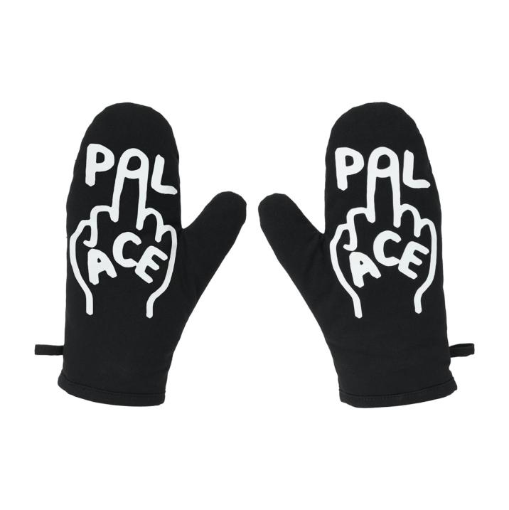 Thumbnail PALACE OVEN GLOVES BLACK one color