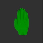 Thumbnail PALACE INCENSE HOLDER GLOW IN THE DARK one color