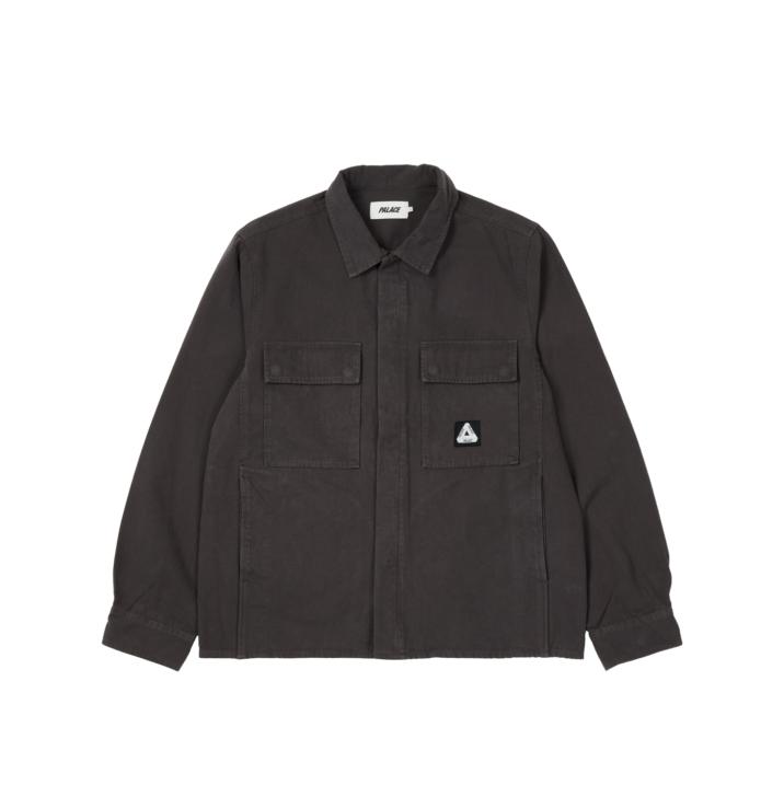 Thumbnail CANVAS SHIRT WASHED BLACK one color