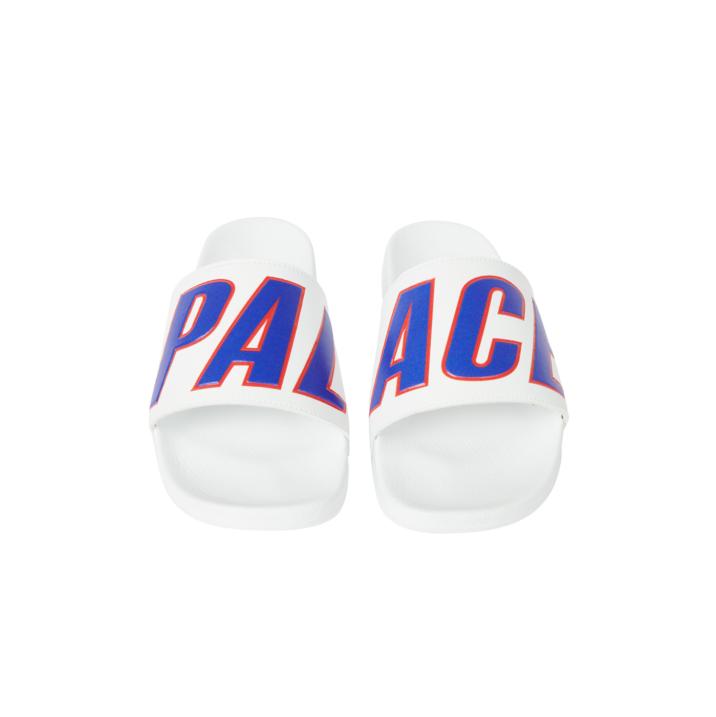 Thumbnail PALACE SLIDERS WHITE one color