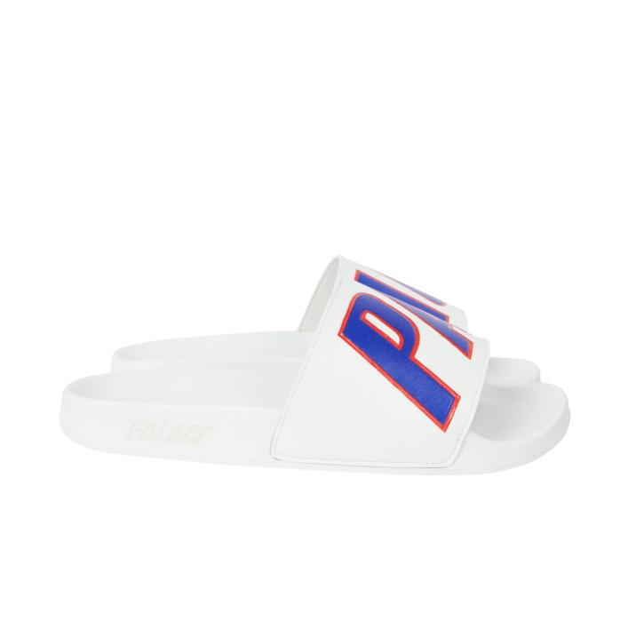 Thumbnail PALACE SLIDERS WHITE one color