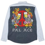 Thumbnail HIPPY SALUTE SHIRT BLUE one color