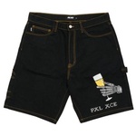 Thumbnail HIPPY SALUTE DENIM SHORTS BLACK one color