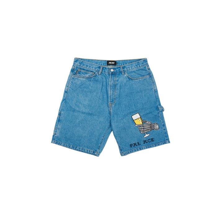 Thumbnail HIPPY SALUTE DENIM SHORTS STONE WASH one color