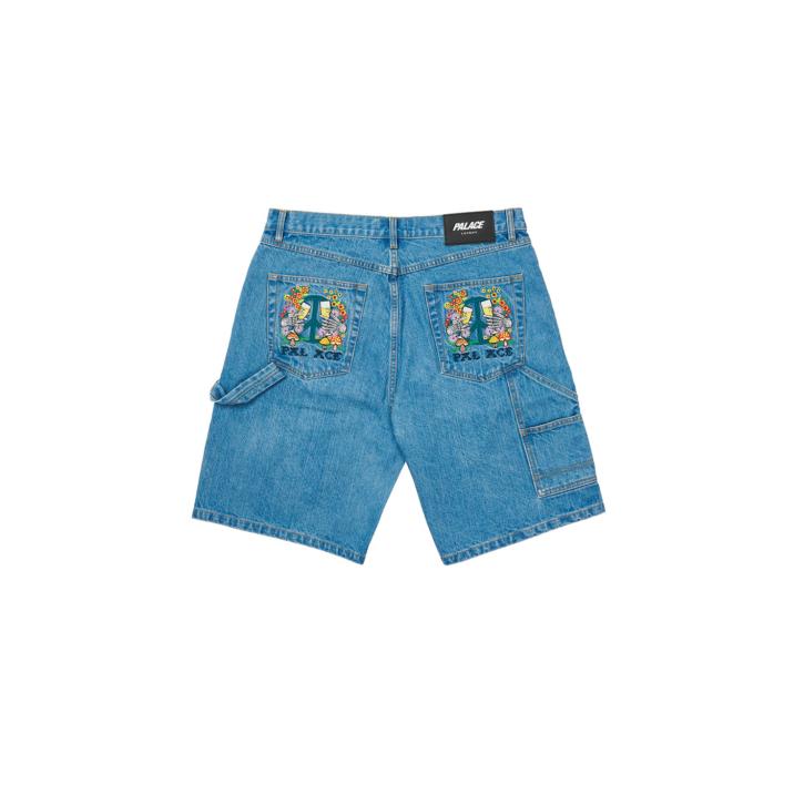 Thumbnail HIPPY SALUTE DENIM SHORTS STONE WASH one color