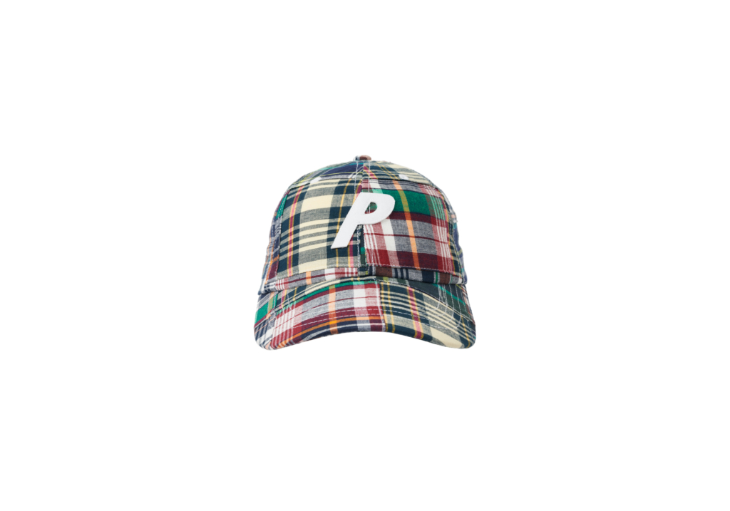 Palace Check P 6-Panel Navy Madras