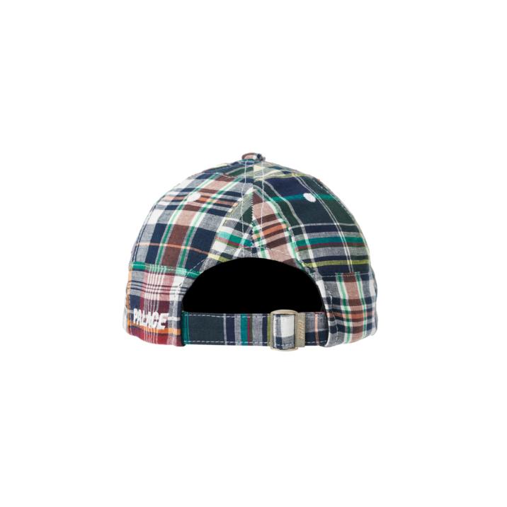 Thumbnail CHECK P 6-PANEL NAVY MADRAS one color