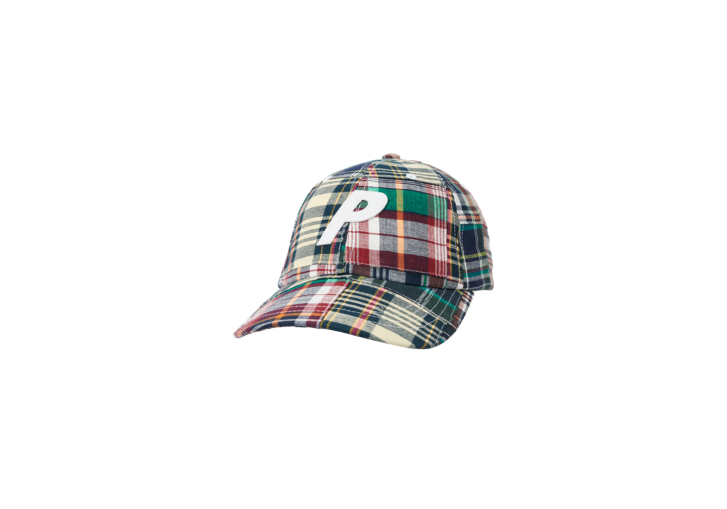 Palace Check P 6-Panel Navy Madras