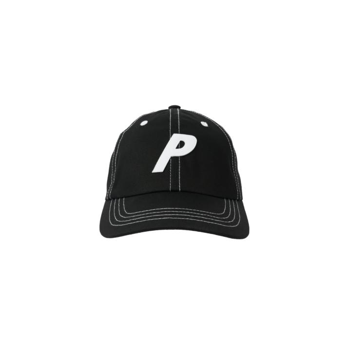POPLIN P 6-PANEL BLACK one color