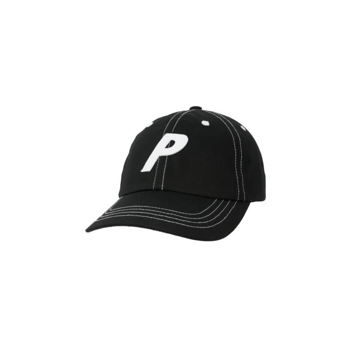 POPLIN P 6-PANEL BLACK one color