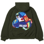 Thumbnail TRI-FLAG HOODED JACKET OLIVE one color