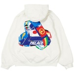 Thumbnail TRI-FLAG HOODED JACKET WHITE one color