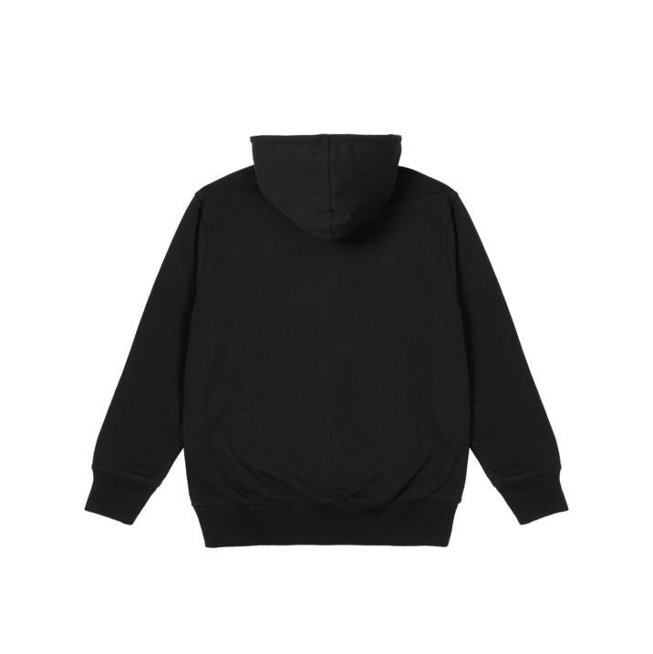 Thumbnail HIPPY SALUTE ZIP HOOD BLACK one color
