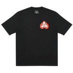 Thumbnail HEARTY T-SHIRT BLACK one color