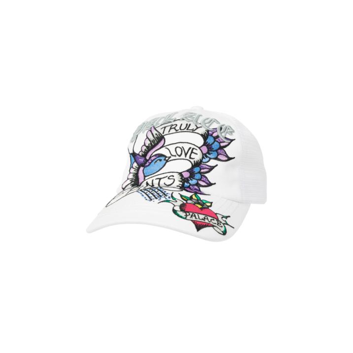 INKY TRUCKER HAT WHITE one color