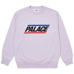 Thumbnail BASICS LOGO CREW LILAC one color