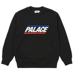 Thumbnail BASICS LOGO CREW BLACK one color