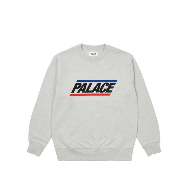 Thumbnail BASICS LOGO CREW GREY MARL one color