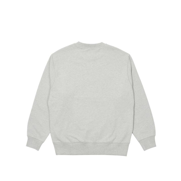 Thumbnail BASICS LOGO CREW GREY MARL one color