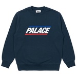 Thumbnail BASICS LOGO CREW NAVY one color