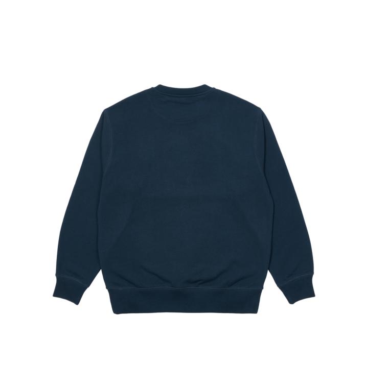 Thumbnail BASICS LOGO CREW NAVY one color