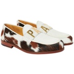 Thumbnail PALACE FAUX PONY LOAFER WHITE / BROWN one color