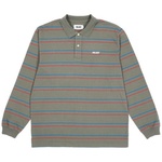 Thumbnail UNDERLINE LONGSLEEVE POLO OLIVE one color