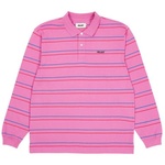 Thumbnail UNDERLINE LONGSLEEVE POLO PINK one color