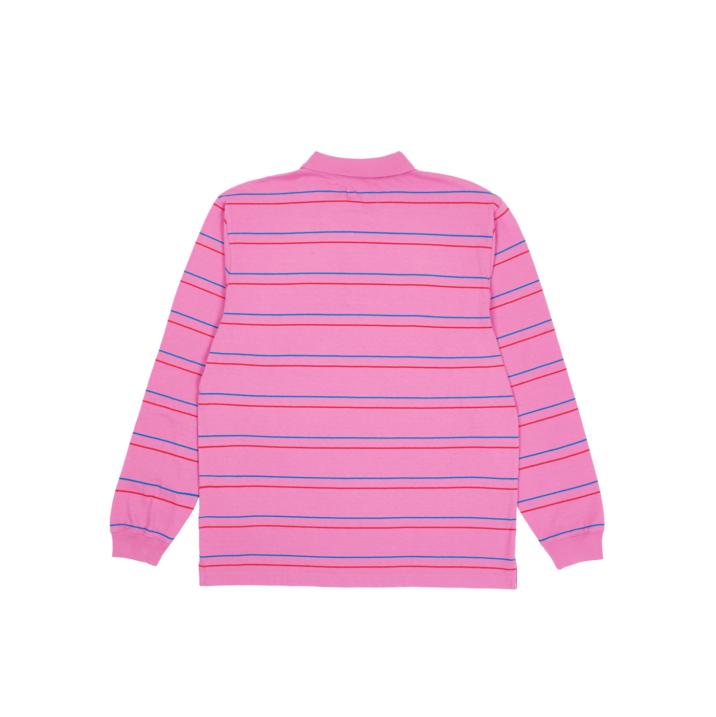 Thumbnail UNDERLINE LONGSLEEVE POLO PINK one color