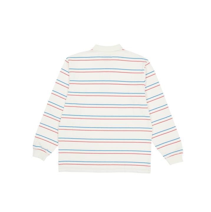 Thumbnail UNDERLINE LONGSLEEVE POLO WHITE one color
