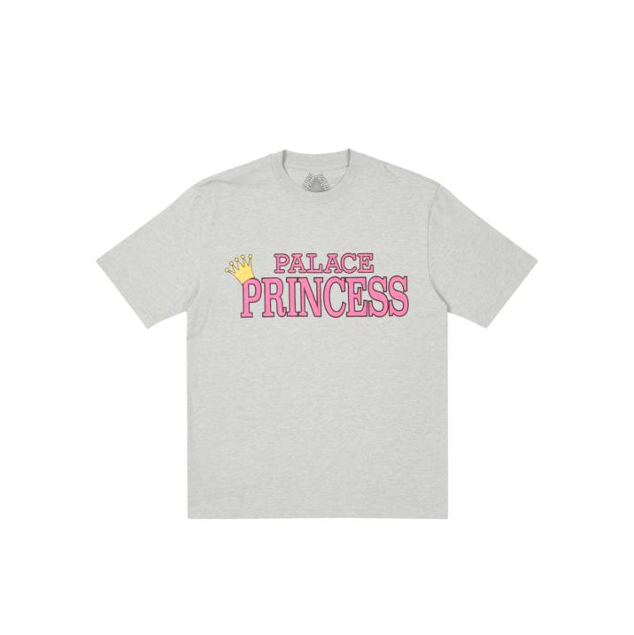 PALACE PRINCESS T-SHIRT GREY MARL one color