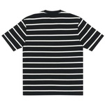 Thumbnail HEALTHILY STRIPE T-SHIRT BLACK / WHITE one color