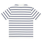 Thumbnail HEALTHILY STRIPE T-SHIRT WHITE / BLUE one color