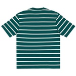 Thumbnail HEALTHILY STRIPE T-SHIRT GREEN / WHITE one color